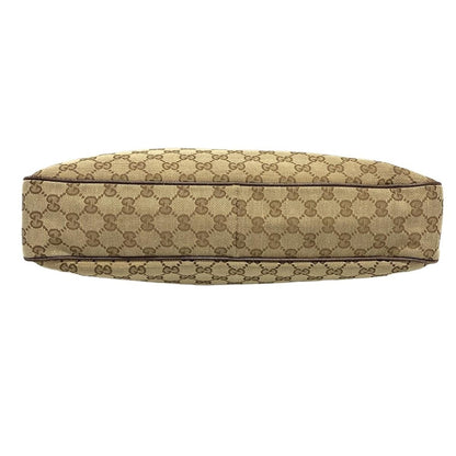 Gucci Tote Eclipse Beige Dark Brown Leather — view 5
