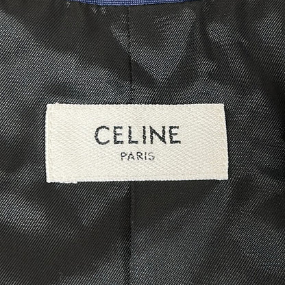 Celine Jersey Tracks Jacket Navy White Long Sleeve Zip Up Spring Autumn — view 3