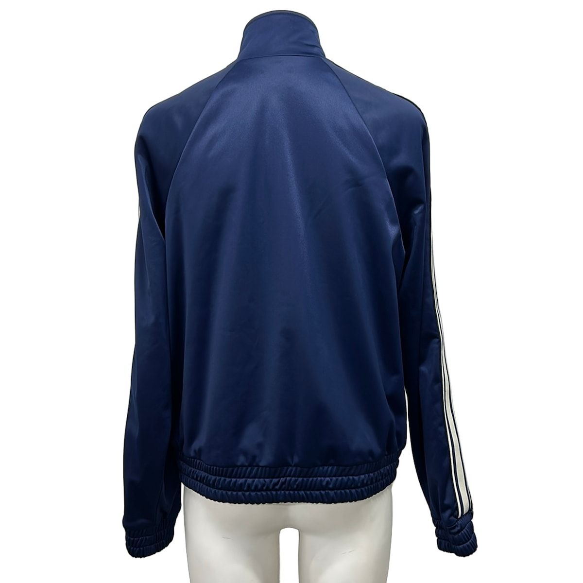 Celine Jersey Tracks Jacket Navy White Long Sleeve Zip Up Spring Autumn — view 2