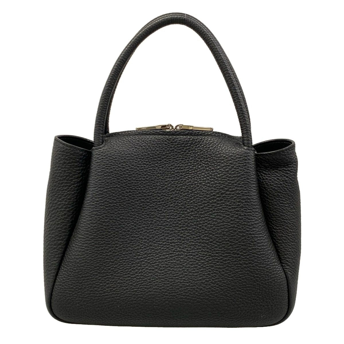 Prada Handbag Full Vitello Daino Soft Leather Mini Black — view 3