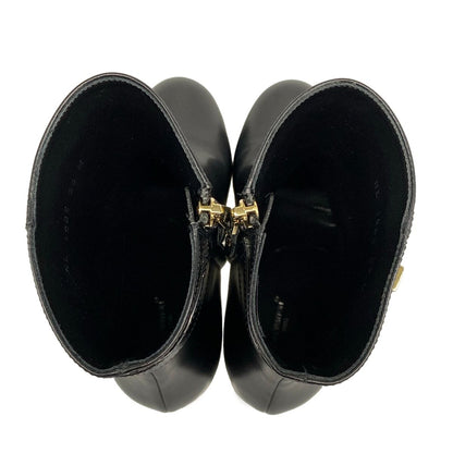 Louis Vuitton Short Boots 38 Midtown Ankle Black Leather — view 7