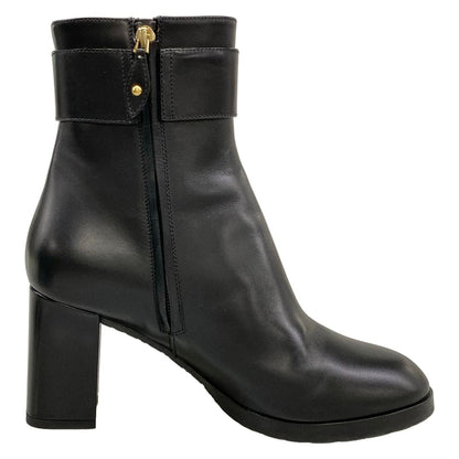 Louis Vuitton Short Boots 38 Midtown Ankle Black Leather — view 2