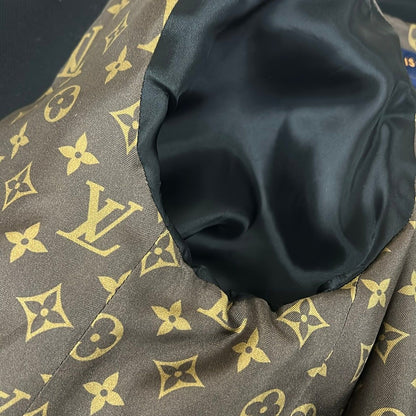 Louis Vuitton Jacket 36 LV Button Officer Uvf Black Long Sleeve Spring Autumn — view 8