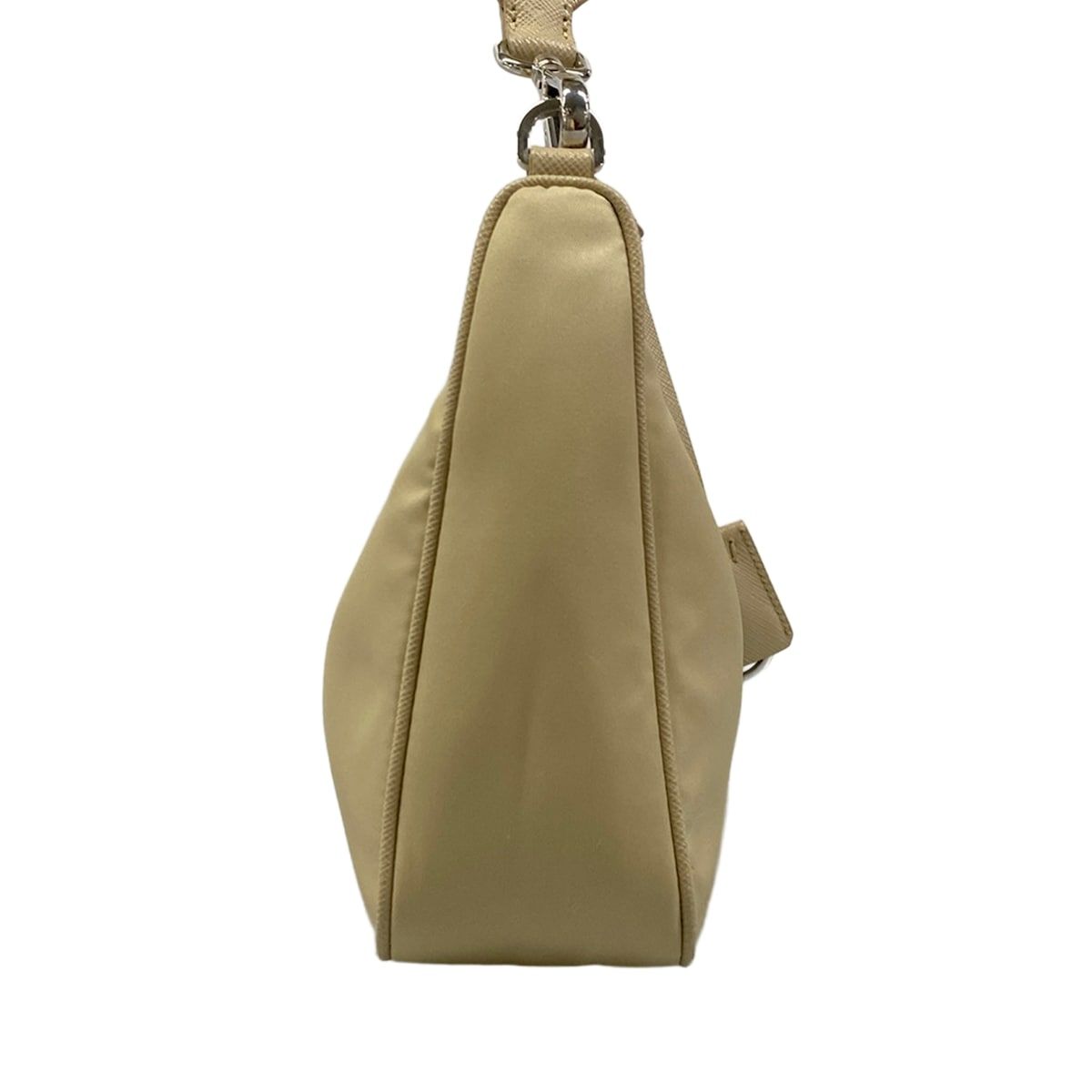 Prada Shoulder Bag Edition Re-Nylon Beige Strap Removable — view 2