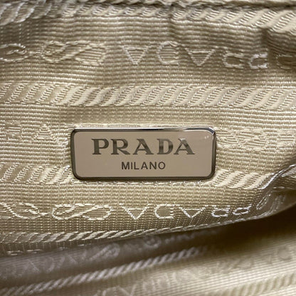 Prada Shoulder Bag Edition Re-Nylon Beige Strap Removable — view 9