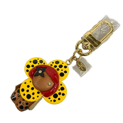 Louis Vuitton Key Holder Yayoi Kusama Porte Cles Vivienne Infinity Dot