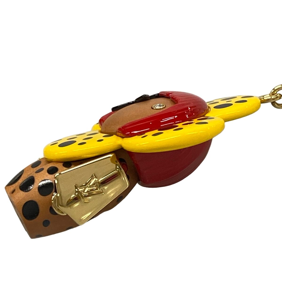 Louis Vuitton Key Holder Yayoi Kusama Porte Cles Vivienne Infinity Dot — view 6