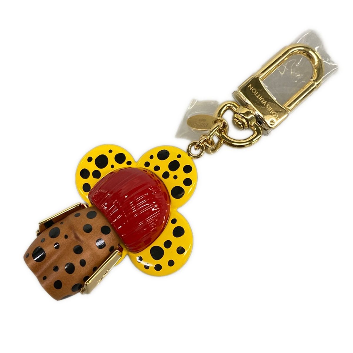 Louis Vuitton Key Holder Yayoi Kusama Porte Cles Vivienne Infinity Dot — view 2