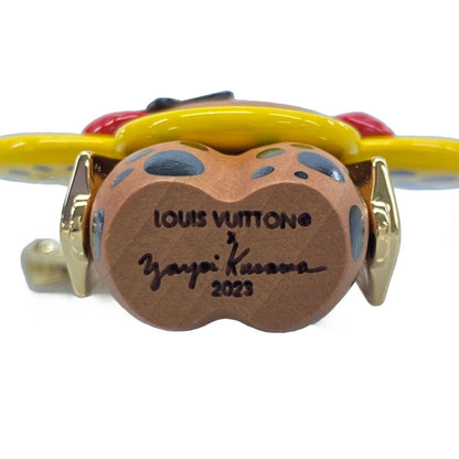 Louis Vuitton Key Holder Yayoi Kusama Porte Cles Vivienne Infinity Dot — view 3