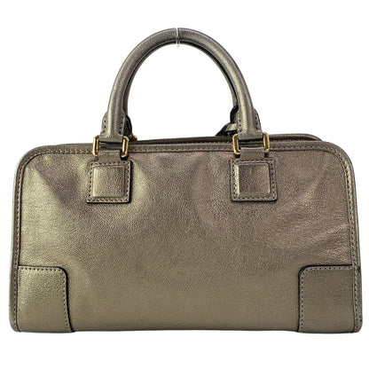 Loewe Handbag Amazona 28 Gold Leather — view 3