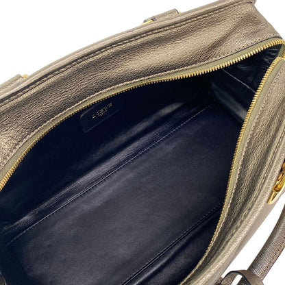 Loewe Handbag Amazona 28 Gold Leather — view 7