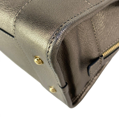 Loewe Handbag Amazona 28 Gold Leather — view 6