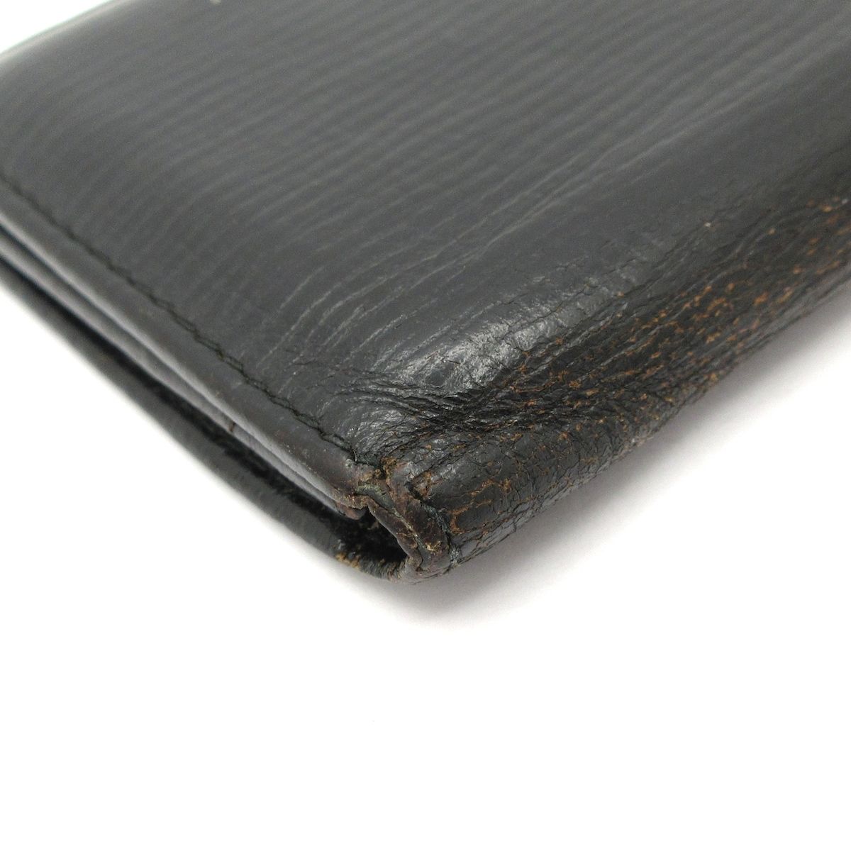 Loewe Business Card Holder Black Leather — view 6