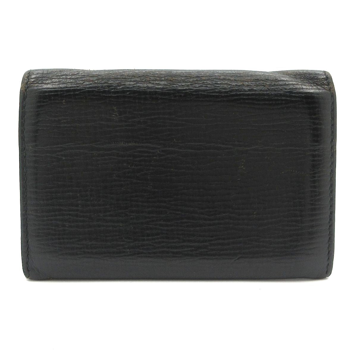 Loewe Business Card Holder Black Leather — view 2