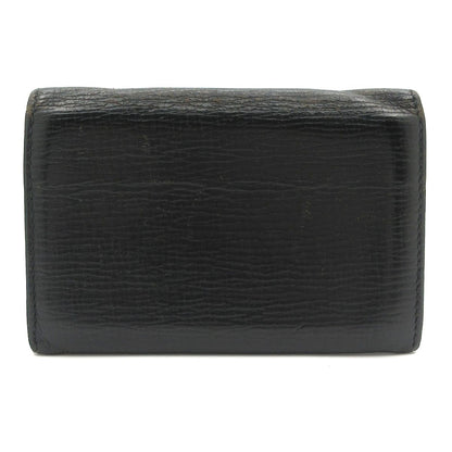 Loewe Business Card Holder Black Leather — view 2