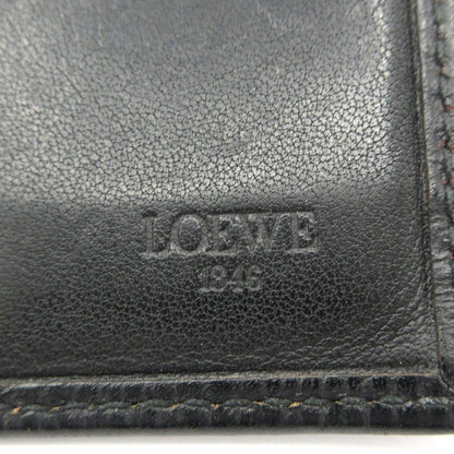 Loewe Business Card Holder Black Leather — view 5