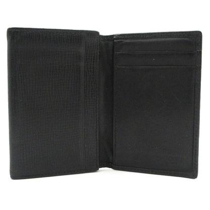 Loewe Business Card Holder Black Leather — view 3