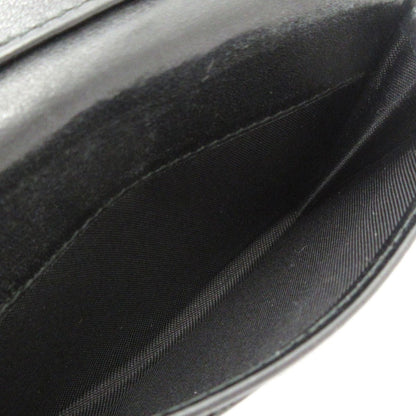 Loewe Business Card Holder Black Leather — view 4