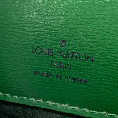 Louis Vuitton Shoulder Bag Epi Buci Borneo Green Leather — view 8