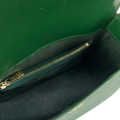 Louis Vuitton Shoulder Bag Epi Buci Borneo Green Leather — view 7