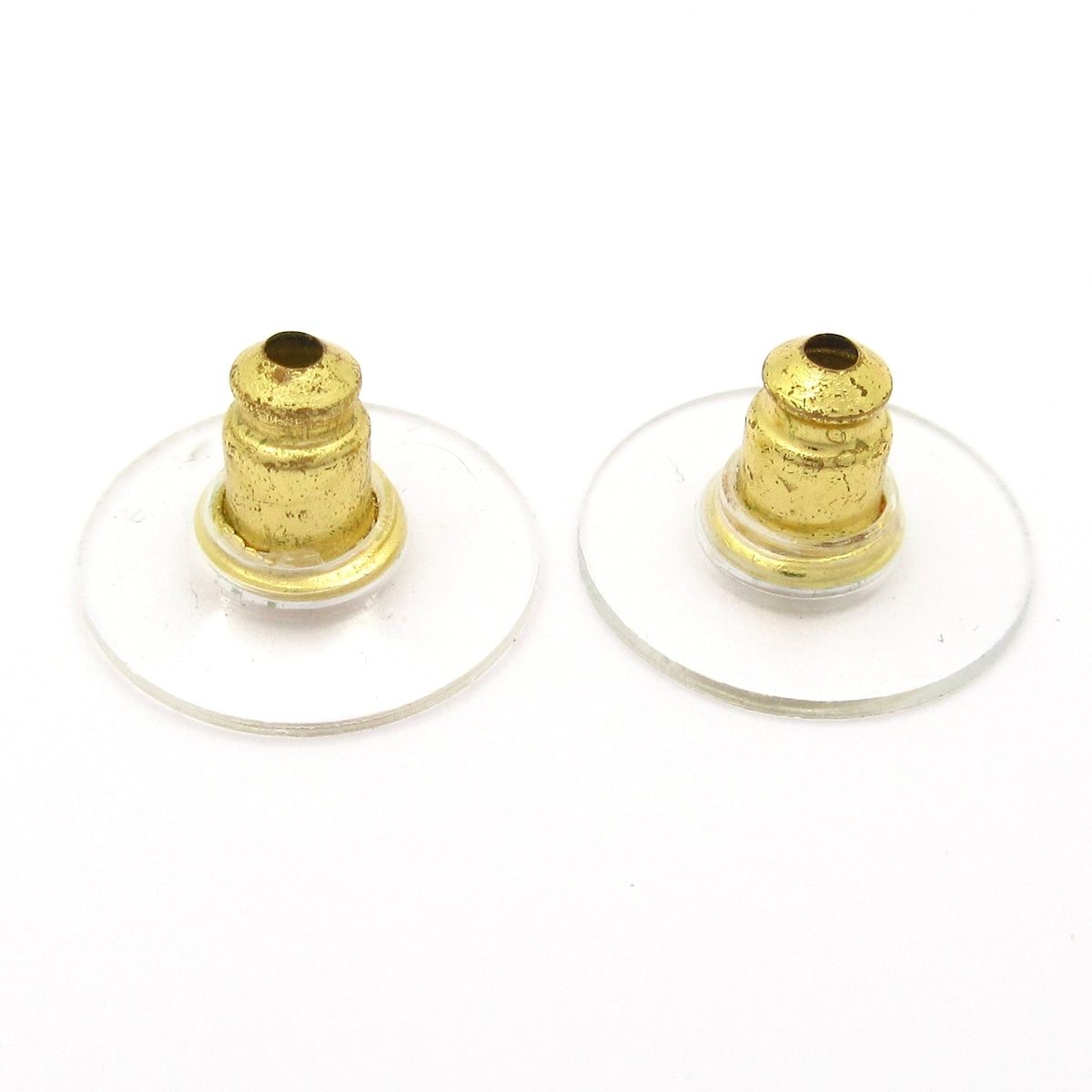 Chanel Earrings CC Logo Gold — view 6