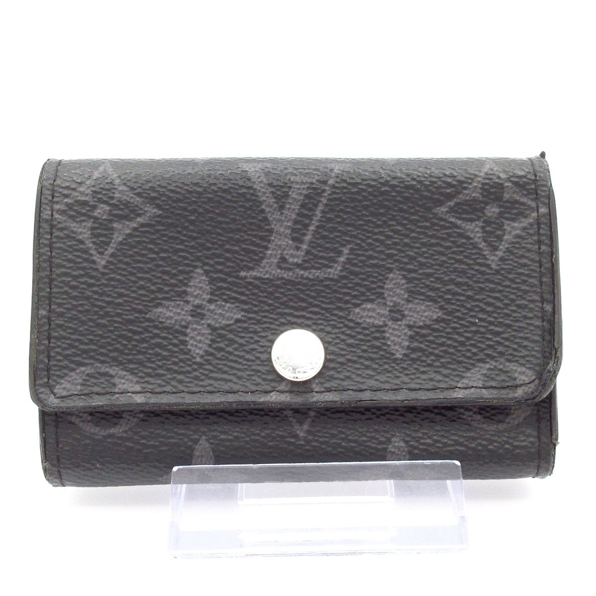 Louis Vuitton Key Case Monogram Eclipse Multicles Key Holder