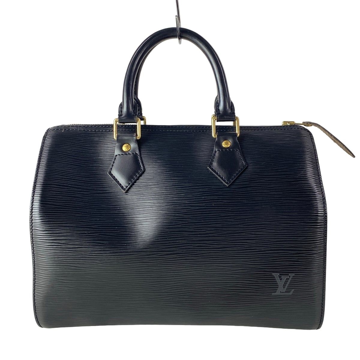 Louis Vuitton Handbag Epi Speedy 30 Noir Leather