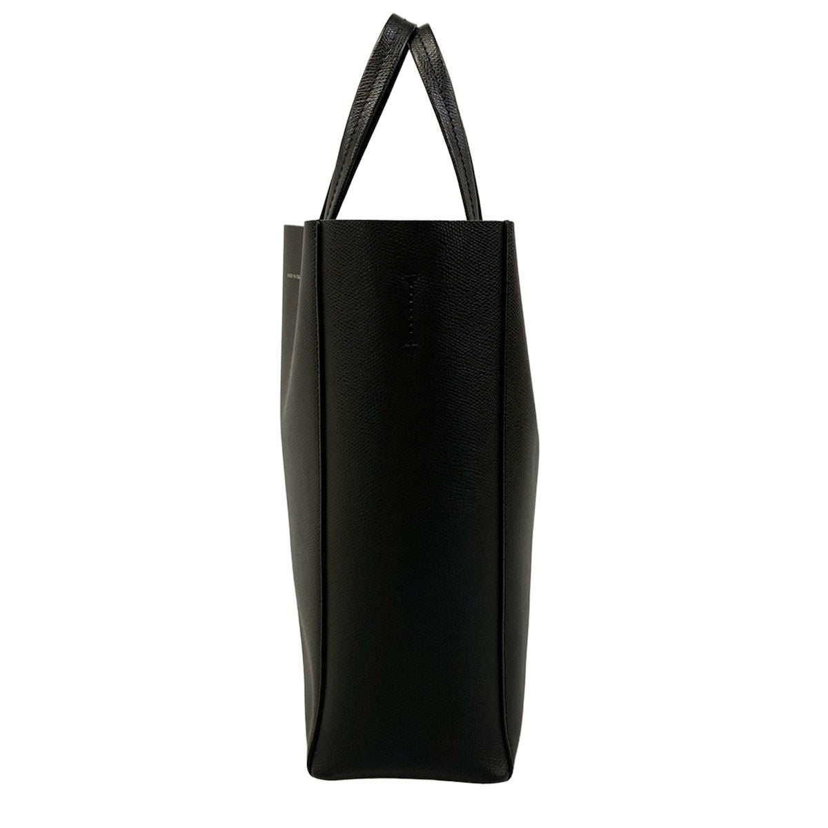 Celine Tote Vertical Cabas Mall Black Leather — view 4