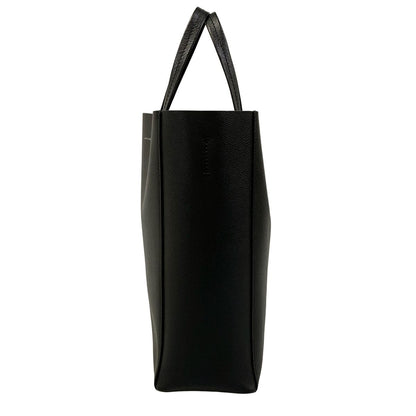 Celine Tote Vertical Cabas Mall Black Leather — view 4