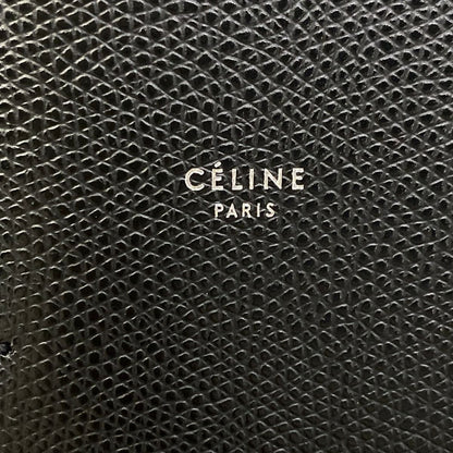 Celine Tote Vertical Cabas Mall Black Leather — view 9
