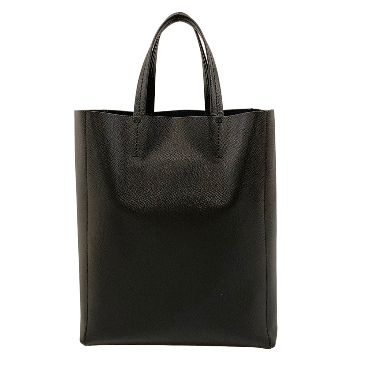 Celine Tote Vertical Cabas Mall Black Leather — view 3