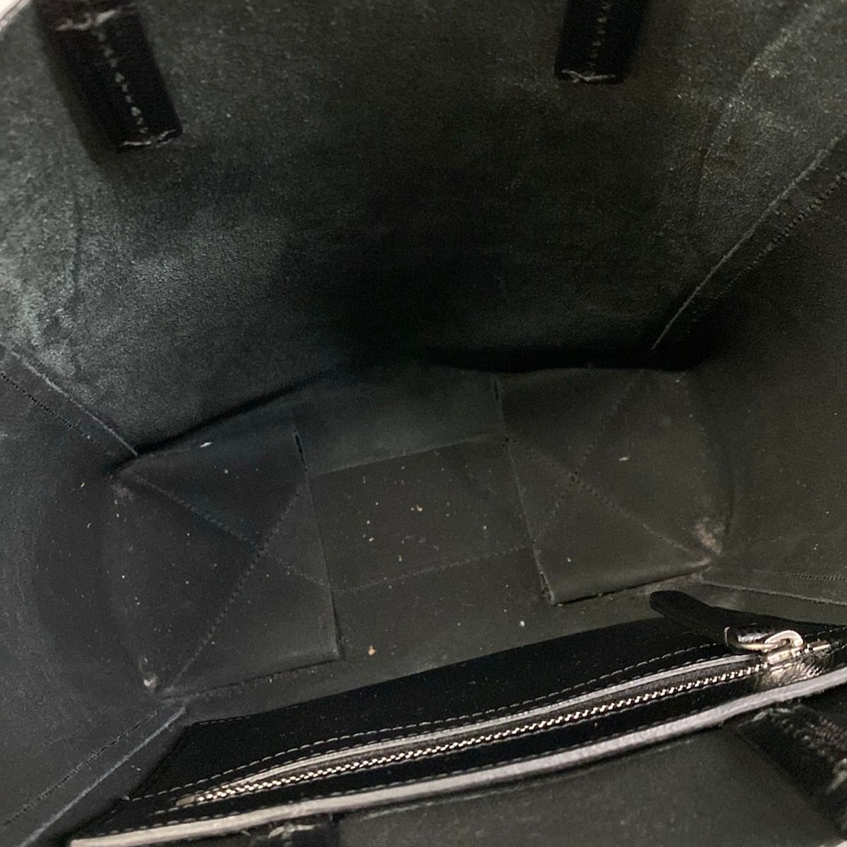Celine Tote Vertical Cabas Mall Black Leather — view 7