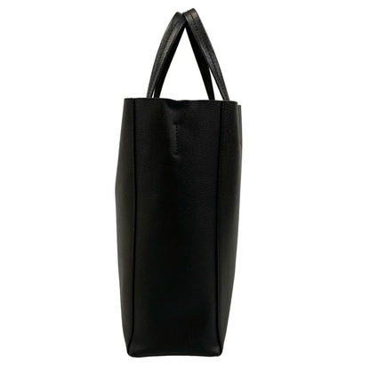 Celine Tote Vertical Cabas Mall Black Leather — view 2