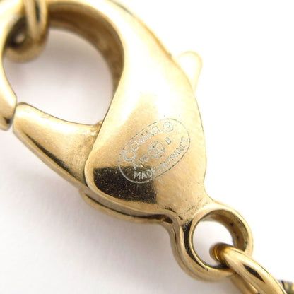 Chanel Necklace CC Logo Ivory Black Gold — view 5