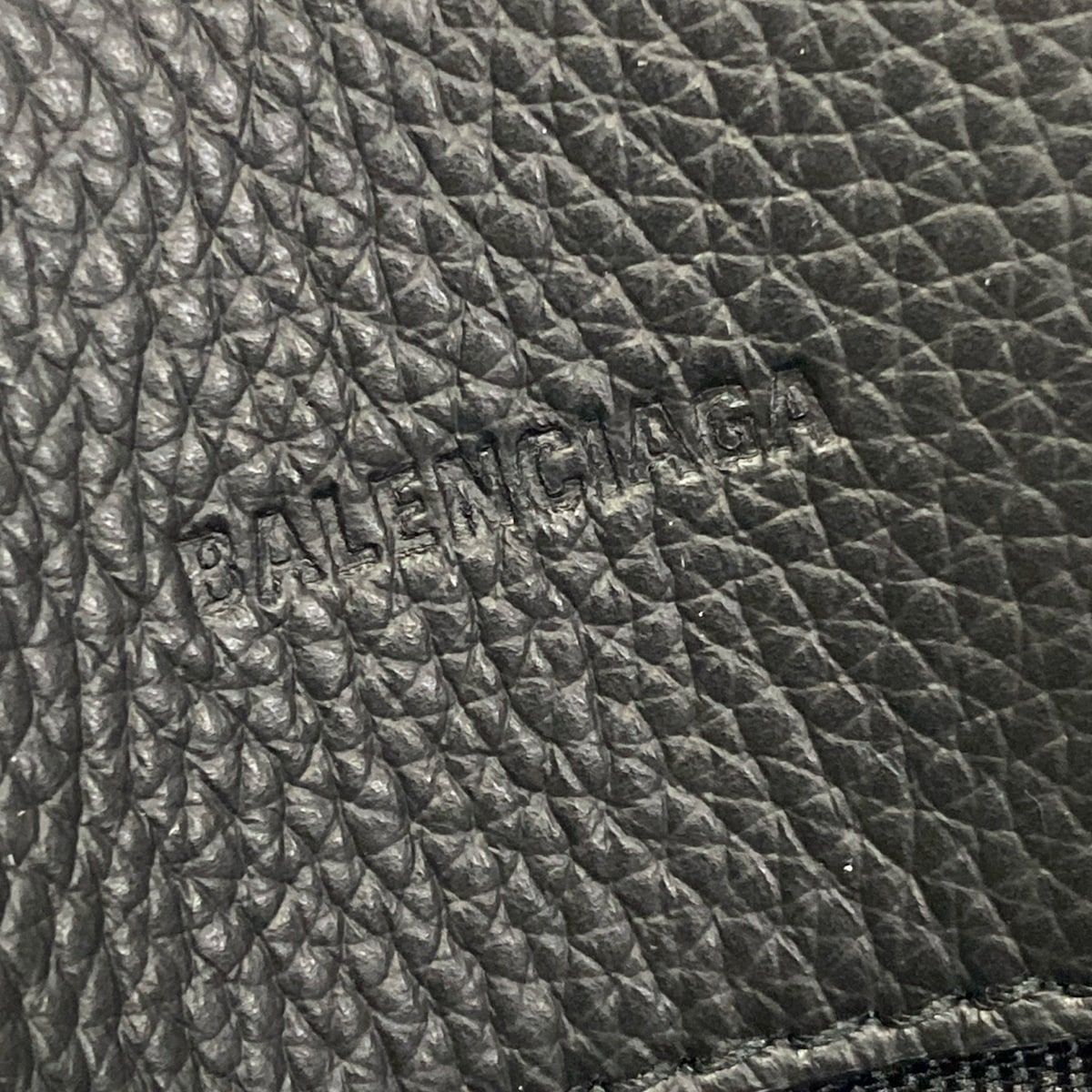 Balenciaga Tote Black Embossed Leather — view 9