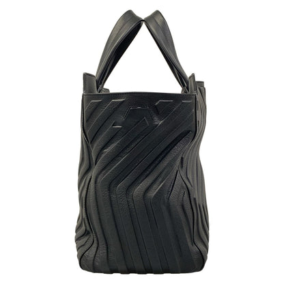 Balenciaga Tote Black Embossed Leather — view 2