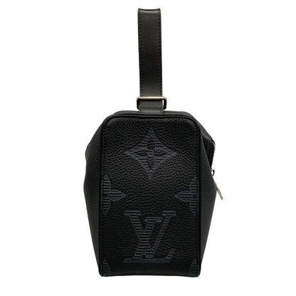 Louis Vuitton Pouch Monogram Shadow Vavin NV Black Leather Cowhide — view 2