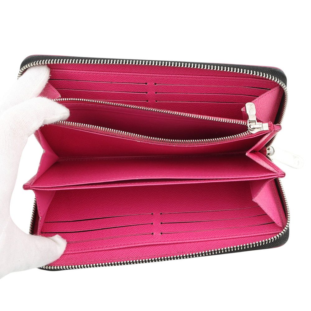 Louis Vuitton Wallet Epi Zippy Black — view 4