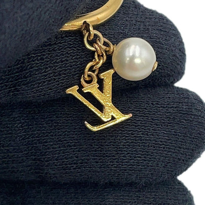 Louis Vuitton Ring LV Iconic Metal Faux Pearl — view 7