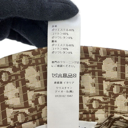 Dior Bucket Hat Leopard Pattern Oblique Reversible 58 — view 9