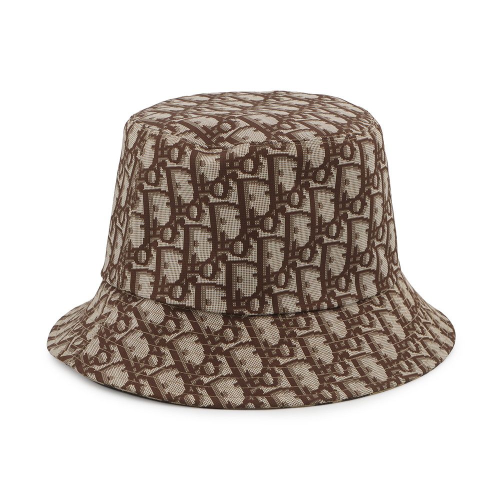 Dior Bucket Hat Leopard Pattern Oblique Reversible 58 — view 6