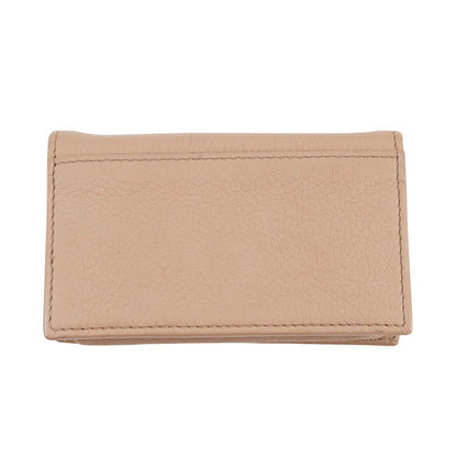 Prada Card Case Logo Leather Wallet Business — view 3