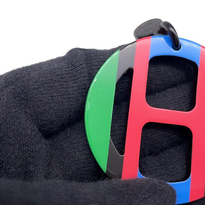 Hermes Earrings Equipe Buffalo Horn — view 6
