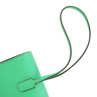 Hermes Bag Charm Kelly Festival Vert Comic Silver Swift — view 4