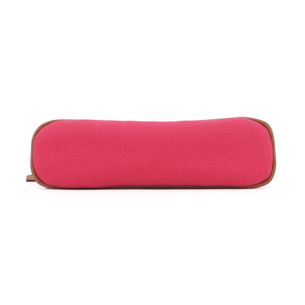 Hermes Pouch Bolide PM Hibiscus Silver Cotton Case — view 3