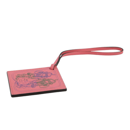 Hermes Bag Charm Carre Nano Robe du Soir Roseuete Swift — view 2