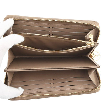 Louis Vuitton Wallet Monogram Lambskin Zippy Gray — view 4