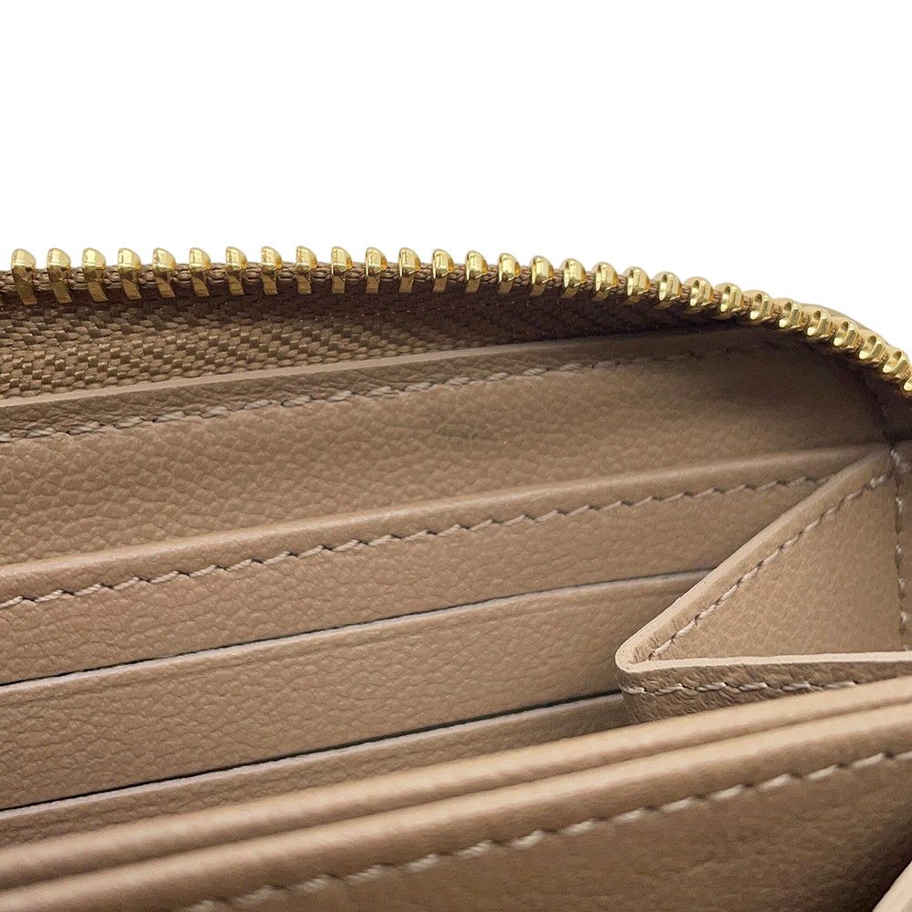 Louis Vuitton Wallet Monogram Lambskin Zippy Gray — view 9