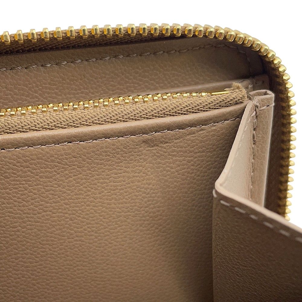 Louis Vuitton Wallet Monogram Lambskin Zippy Gray — view 8