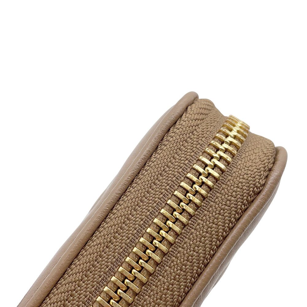 Louis Vuitton Wallet Monogram Lambskin Zippy Gray — view 7